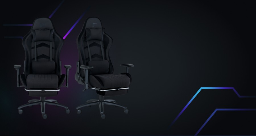 Крісло ігрове GT Racer X-2534-F Black (X-2534-F Fabric Black)
